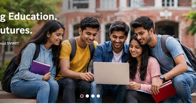 University students learning together